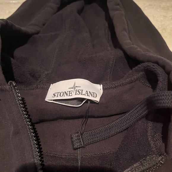 Stone Island Heavy Zip-Up Hoodie - Picture 4 of 4